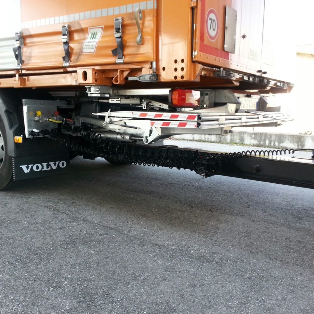 Retractable Tail Lift For Vehicles With Drawbar Couplings Altimani Lift